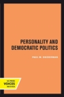 Personality and Democratic Politics - Book