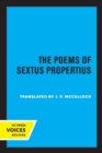 The Poems of Sextus Propertius - Book
