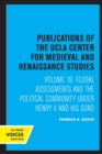 Feudal Assessments and the Political Community under Henry II and His Sons - Book