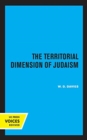 The Territorial Dimension of Judaism - Book