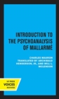 Introduction to the Psychoanalysis of Mallarme - Book