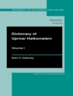 Dictionary of Upriver Halkomelem - eBook