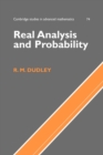 Real Analysis and Probability - Book