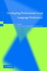 Developing Professional-Level Language Proficiency - Book