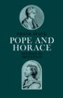 Pope and Horace : Studies in Imitation - Book