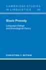 Slavic Prosody : Language Change and Phonological Theory - Book