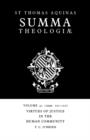 Summa Theologiae: Volume 41, Virtues of Justice in the Human Community : 2a2ae. 101-122 - Book