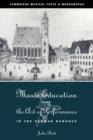 Music Education and the Art of Performance in the German Baroque - Book