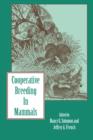 Cooperative Breeding in Mammals - Book