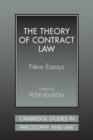 The Theory of Contract Law : New Essays - Book