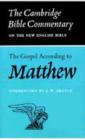 The Gospel according to Matthew - Book