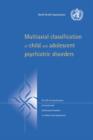 Multiaxial Classification of Child and Adolescent Psychiatric Disorders : The ICD-10 Classification of Mental and Behavioural Disorders in Children and Adolescents - Book