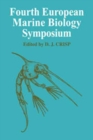 Fourth European Marine Biology Symposium - Book