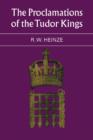 The Proclamations of the Tudor Kings - Book