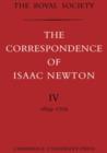 The Correspondence of Isaac Newton - Book