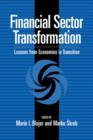 Financial Sector Transformation : Lessons from Economies in Transition - Book
