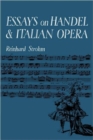 Essays on Handel and Italian Opera - Book