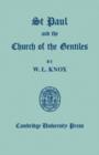 St Paul and the Church of the Gentiles - Book