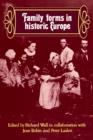 Family Forms in Historic Europe - Book