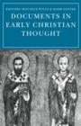 Documents in Early Christian Thought - Book