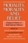 Modality, Morality and Belief : Essays in Honor of Ruth Barcan Marcus - Book