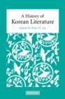 A History of Korean Literature - Book