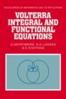 Volterra Integral and Functional Equations - Book