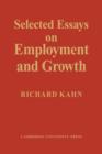 Selected Essays on Employment and Growth - Book