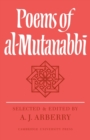 Poems of Al-Mutanabbi - Book