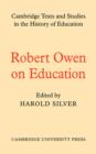 Robert Owen on Education - Book