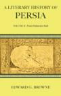 A Literary History of Persia - Book