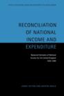 Reconciliation of National Income and Expenditure : Balanced Estimates of National Income for the United Kingdom, 1920-1990 - Book