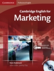 Cambridge English for Marketing Student's Book with Audio CD - Book