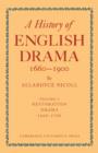 History of English Drama, 1660-1900 7 Volume Paperback Set (in 9 parts) - Book