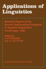 Applications of Linguistics - Book