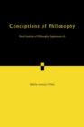 Conceptions of Philosophy - Book