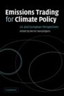 Emissions Trading for Climate Policy : US and European Perspectives - Book