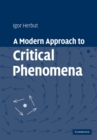 A Modern Approach to Critical Phenomena - Book