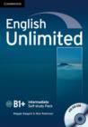 English Unlimited Intermediate Self-study Pack (workbook with DVD-ROM) - Book