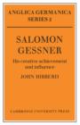 Salomon Gessner: His Creative Achievement and Influence - Book