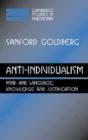 Anti-Individualism : Mind and Language, Knowledge and Justification - Book