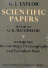 The Scientific Papers of Sir Geoffrey Ingram Taylor 4 Volume Paperback Set - Book