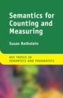 Semantics for Counting and Measuring - Book