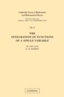 Integration of Functions - Book