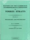 Reports of the Cambridge Anthropological Expedition to Torres Straits 2 Part Paperback Set: Volume 2, Physiology and Psychology - Book