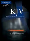 KJV Clarion Reference Bible, Black Edge-lined Goatskin Leather, KJ486:XE Black Goatskin Leather - Book