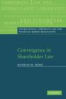 Convergence in Shareholder Law - Book