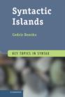 Syntactic Islands - Book