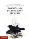 The Cambridge Encyclopedia of Darwin and Evolutionary Thought - Book
