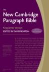 New Cambridge Paragraph Bible with Apocrypha, Black Calfskin Leather, KJ595:TA Black Calfskin : Personal size - Book